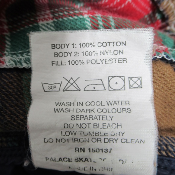 Palace Men's Insulated 2 Shirt Jacket Multi Ultimo 2021 Size M - Picture 11 of 12